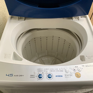 ☆パナソニック 洗濯機 4.5kg 送風乾燥もついてます☆の画像