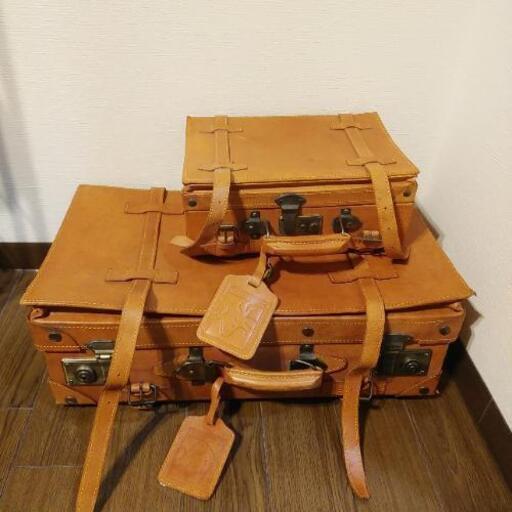 スヌーピー旅行バッグ大小セット　ニッセイ非売品