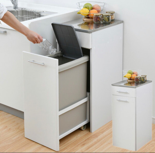 ⭐️新品⭐️　ダストボックス おしゃれ 完成品 ダストカウンター 45L 山善 YAMAZEN