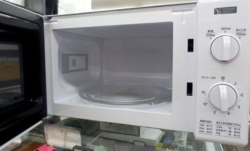 電子レンジ あたため専用 2019年製 YMW-M17GW5 ターンテーブル 50Hz 札幌市西区西野