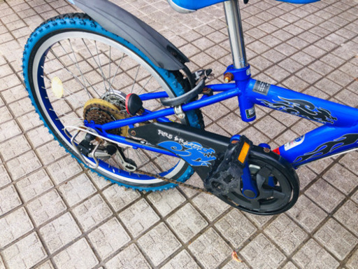 22インチ　自電車　シマノ