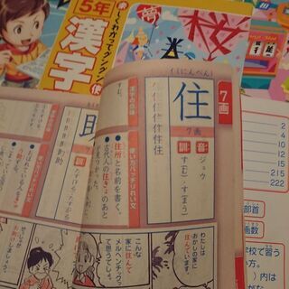 さしあげます！チャレンジ付録 漢字辞典ほかの画像