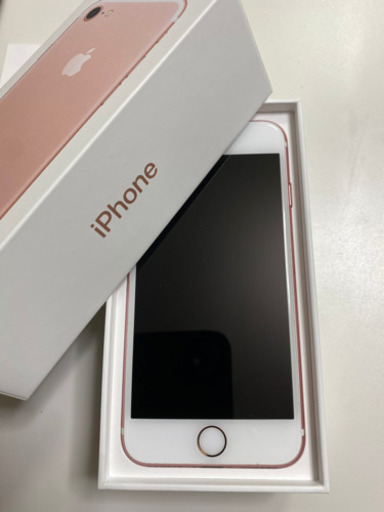 【美品】iPhone7 32GB ローズゴールド docomo