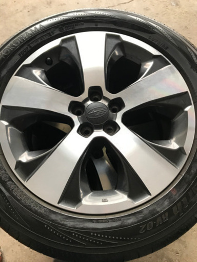 スバルXVタイヤ純正アルミホイール