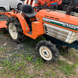 クボタトラクター4WD 15馬力ロータリー爪は一部交換されてますが一部交換が必要ですカード払い🆗の画像