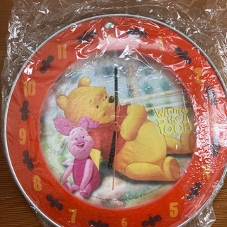 プーさん掛け時計