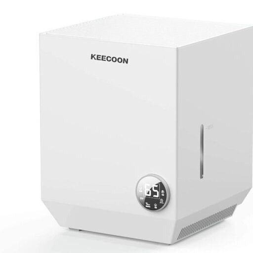 KEECOON 加湿機 気化式 4L大容量 加湿器空気清浄機