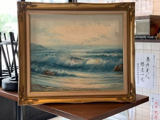 海の絵画　