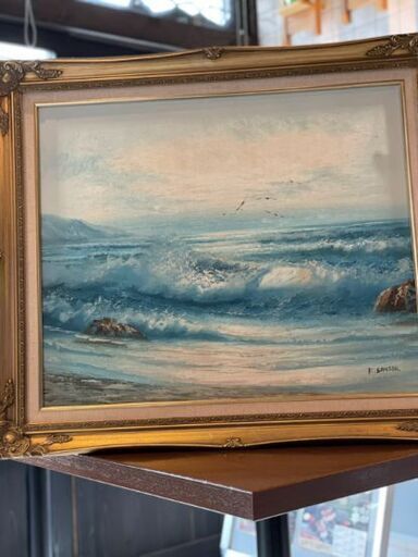 海の絵画　