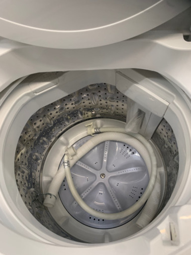 )極美品　2020年式　SHARP 全自動洗濯機 ES-GE4D 4,5kg 時短コース 縦型洗濯機 シャープ 
