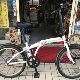 折り畳み自転車 Italian guardian 20インチ シングル
