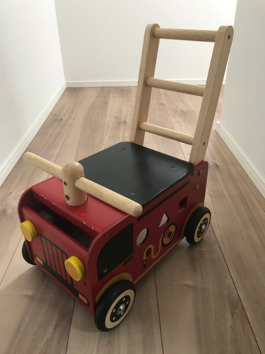 木の乗り物(手押し車\u0026乗れるタイプ)