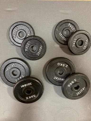 ダンベル irotec 20kg x 2 2024 IROTEC ダンベル 20kg x2 ダンベル