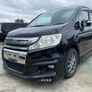 車検令和5年4月 RK5 ステップワゴンスパーダ 無限エアロ 両側パワスラ フルセグTV 内外装良好 機関良好 修復歴無し！余計な費用無し！支払い総額38万円！ローン可能★★の画像