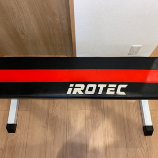 iROTEC（アイロテック）フラットベンチ　筋トレ　トレーニングの画像