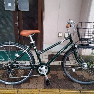 BRIDGESTONE]Mark Rosa(スタッガード)26吋シティクロスバイク アルミ