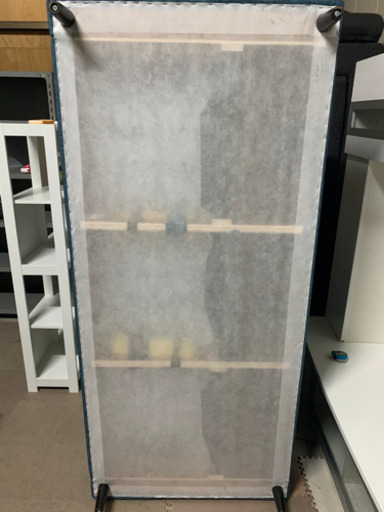 【美品】 オットマン付き3人掛けソファー