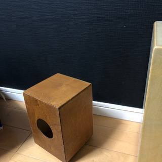 カホン　ammoon 楽器　ミニカホン付き　ドラム　楽器の画像