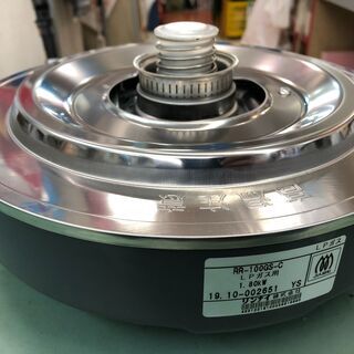 【店頭お渡し】ガス炊飯器1升（2.0L）炊　キレイめ　リンナイ　RR-100GS-C　LP/プロパンガス用　の画像