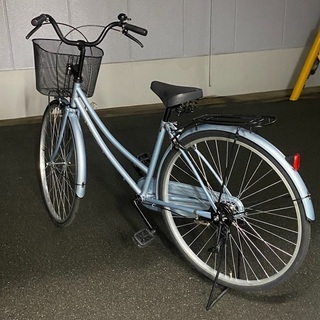 ママチャリ　27インチ　水色　ピンク　安い！の画像