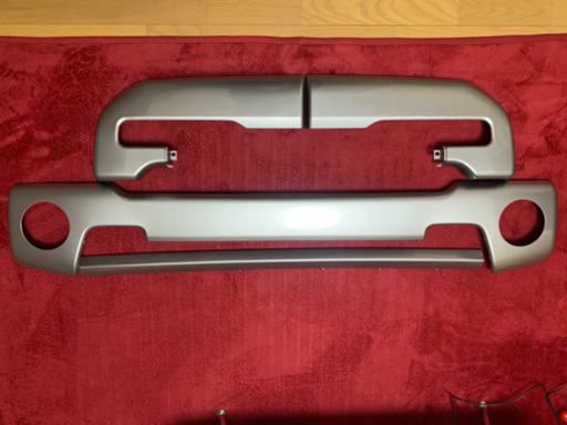 2020年　ハスラーJスタイル　フロントバンパーガーニッシュ(フロント.リア)