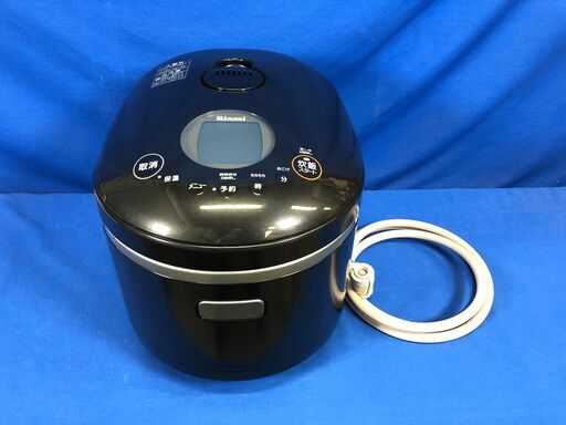 【動作保証60日間あり】リンナイ 2013年 RR-055MST 5.5合炊き 都市ガス炊飯器【管理KRK415】