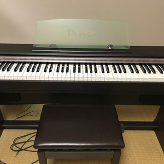 電子ピアノ　椅子付　CASIO Privia PX-700 引取限定の画像