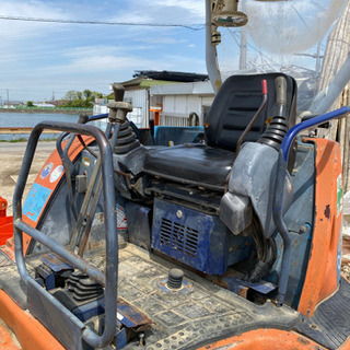 商談中です油圧ショベル ユンボ EX30U フォーク歩み板 セット