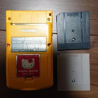ゲームボーイカラーとソフトの画像