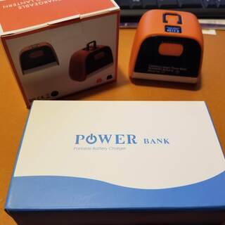 LEDランタン4000mAh と　モバイルバッテリー 26800...