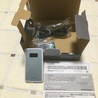 ◆MP01LN NEC製無線LANルーターの画像