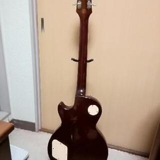 エピフォンギブソンレスポール　ゴールドメタリック難ありの画像