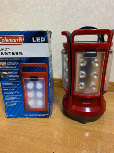コールマンLEDクアッドランタン