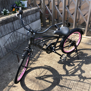 ビーチクルーザー　子供用自転車　20インチ
