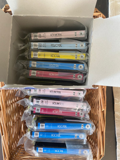 お値下げしました！EPSON純正インクカートリッジ70L colorio