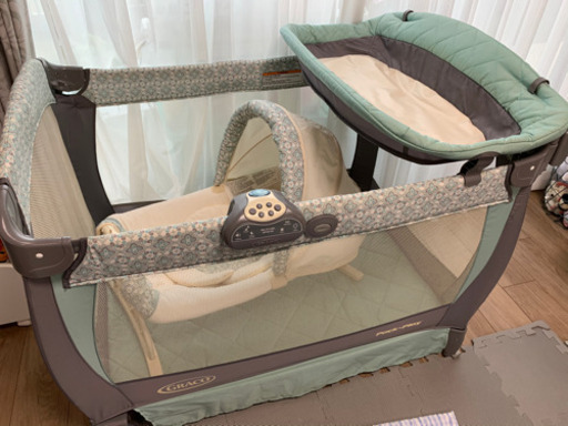 GRACO パッキンプレイ プレイヤード プレミアム 取説付き ベビーベッド