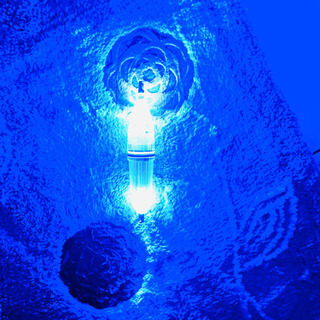 #釣具#集魚灯#高輝度#大型#青色#点滅調整可能#の画像