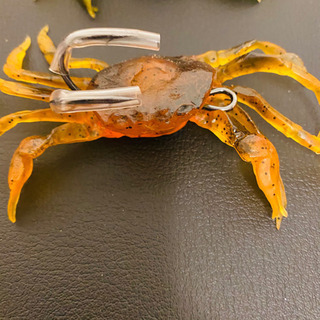 #釣具#擬似餌#カニ#ルアー#新品#フック付き#の画像