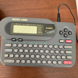 CASIOネームランドジャンク品