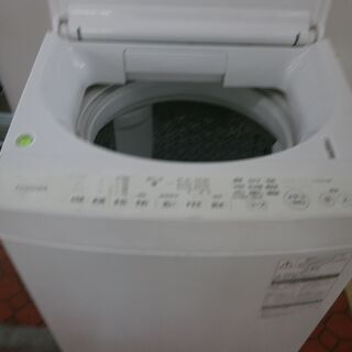 ID 965332 7K 東芝 2018年 AW-7D6 トップパネル日焼けあり