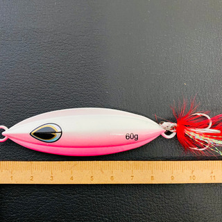 #釣具#メタルジグ#ルアー#新品#夜光#集魚効果抜群#フック付き#④の画像