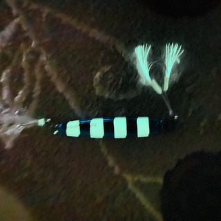 #釣具#メタルジグ#80g#新品#夜光#集魚効果抜群#フック付き#ルアー#10の画像