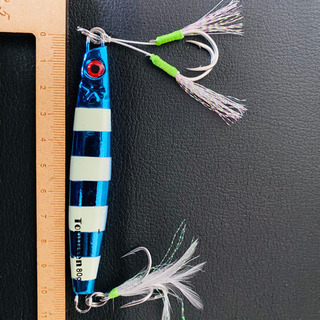 #釣具#メタルジグ#80g#新品#夜光#集魚効果抜群#フック付き...