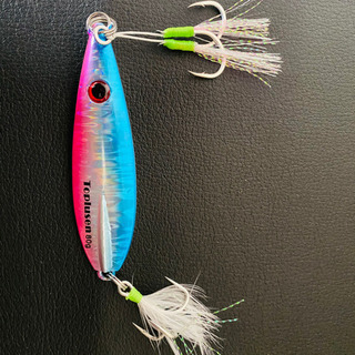 #釣具#メタルジグ#80g#新品#夜光#集魚効果抜群#フック付き#ルアー#12の画像