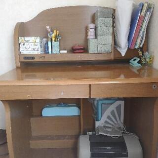 学習机   (本体、棚、椅子)