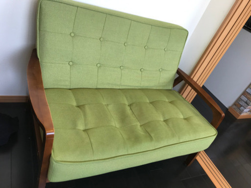 ニトリのおしゃれソファ(中古)お譲りします