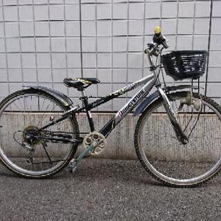 自転車マウンテンバイク26インチ中古