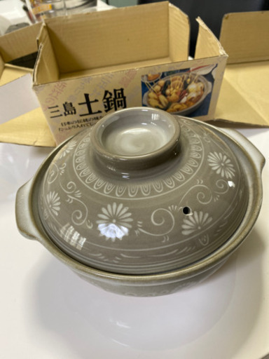 ６号の小さな土鍋３つセット