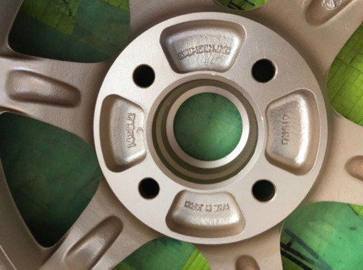 中古美品 Racing SPARCO 深リム　14インチ　14×6.0J　+40　PCD100　ハブ径65　4穴　ホイール４本