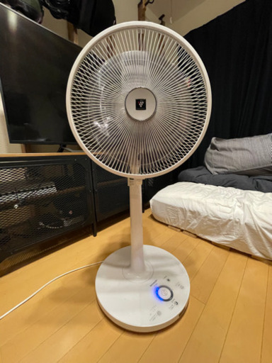 【使用1年未満】シャープ　扇風機　プラズマクラスター　PJ-H3DS-W